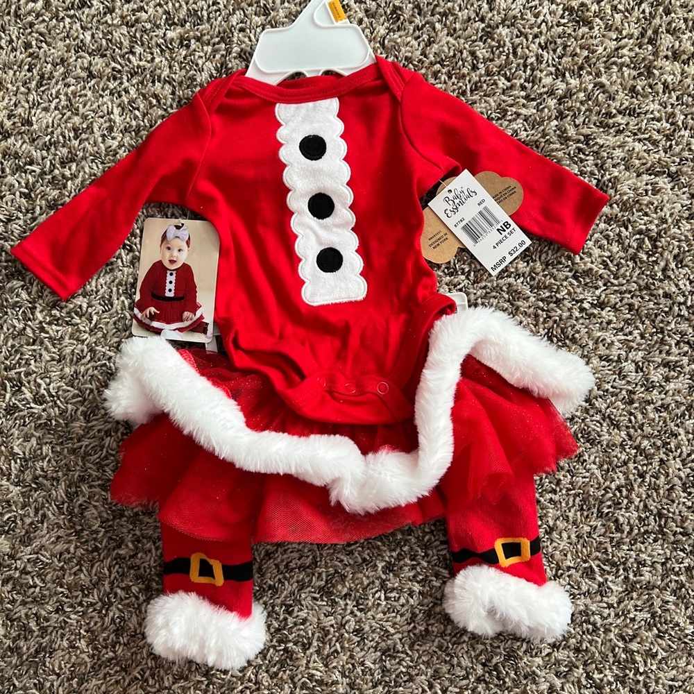 Baby Newborn Christmas Outfit
